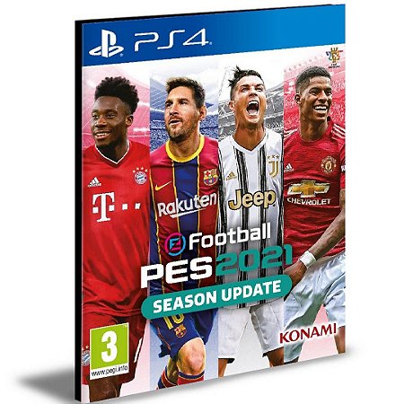 eFootball PES 2021 SEASON UPDATE PS4 e PS5 PSN MÍDIA DIGITAL