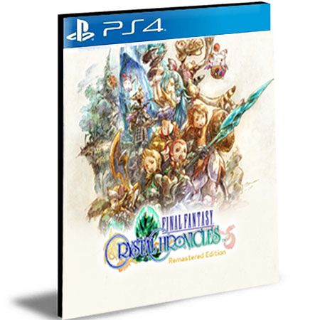 FINAL FANTASY CRYSTAL CHRONICLES Remastered Edition Ps4 e Ps5 Mídia Digital