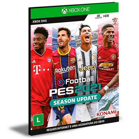 eFootball PES 2021 SEASON UPDATE STANDARD EDITION  Xbox One e Xbox Series X|S  MÍDIA DIGITAL