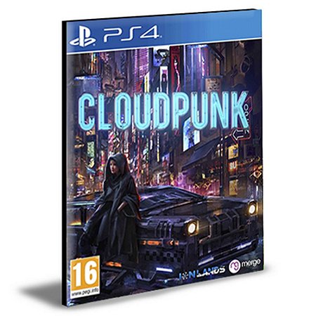 Cloudpunk Ps4 e Ps5 Psn Mídia Digital