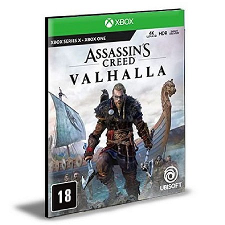 Assassins Creed Valhalla Xbox One Mídia Digital