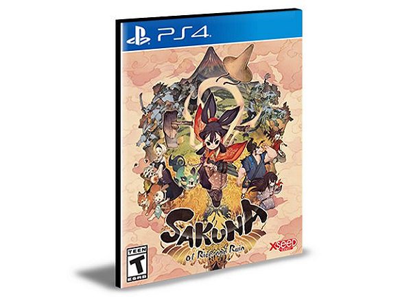 Sakuna: Of Rice and Ruin Ps4 e Ps5 Psn MÍDIA DIGITAL