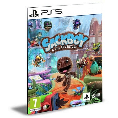 Sackboy Uma Grande Aventura PS5 PSN  MÍDIA DIGITAL