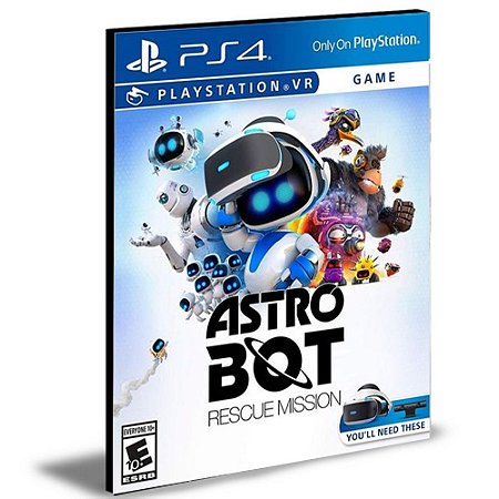 Astro Bot Rescue Mission Ps4 e Ps5 Psn  Mídia Digital