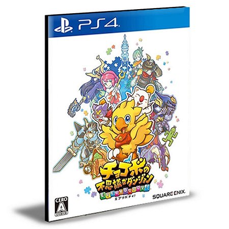 Chocobo's Mystery Dungeon Every Buddy Ps4 e Ps5 Psn Mídia Digital