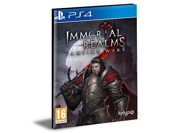 Immortal Realms: Vampire Wars Ps4 e Ps5 Psn Mídia Digital