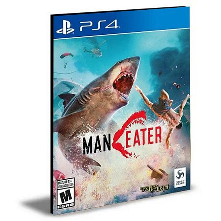 Maneater Ps4 Português Psn Mídia Digital