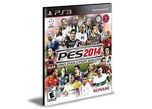 PES 2014 PS3 PSN MÍDIA DIGITAL