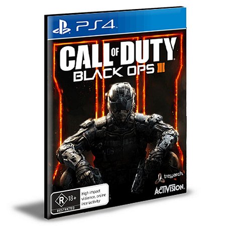 Call Of Duty Black Ops 3  Português  Ps4 e Ps5 Mídia Digital