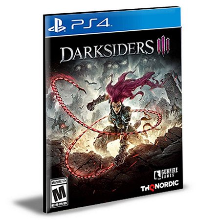 DARKSIDERS 3 Blades & Whip Edition PORTUGUÊS Ps4 e Ps5 Psn  Mídia Digital