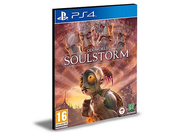 ODDWORLD SOULSTORM PS4 Psn Mídia Digital