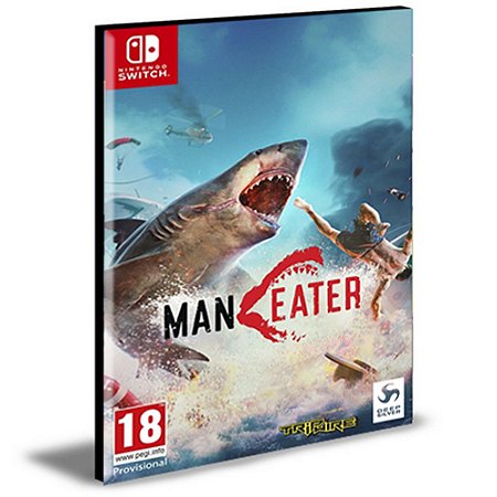 Maneater  Nintendo Switch Mídia Digital