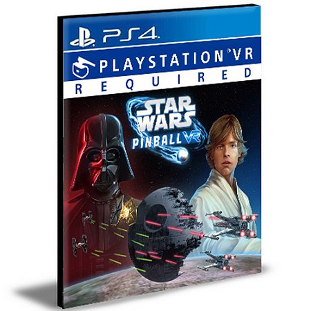 Star Wars Pinball VR Ps4 e Ps5 Psn Mídia Digital