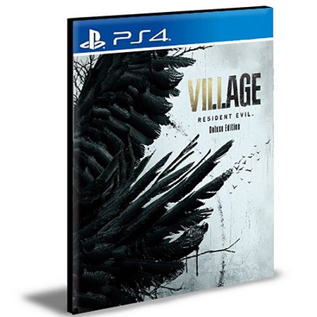 Resident Evil Village Versão Deluxe Ps4 Psn Mídia Digital