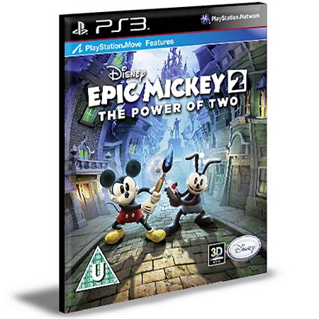 Epic Mickey 2: The Power Of Two Ps3 Psn Mídia Digital