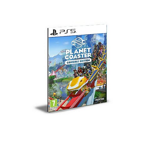 Planet Coaster Edição de Console Ps5 Psn Mídia Digital