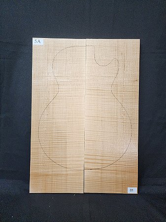TAMPO MAPLE GUITARRA/BAIXO (CARVED-TOP) 5A