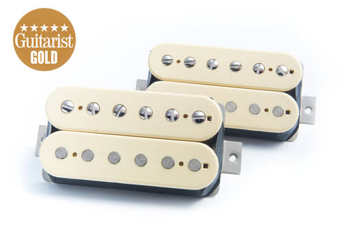 CAPTADOR HUMBUCKER BARE KNUCKLE THE MULE 2 COND. BOBINA CREAM