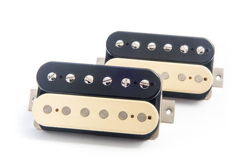 CAPTADOR HUMBUCKER BARE KNUCKLE THE MULE 2COND. BOBINA ZEBRA