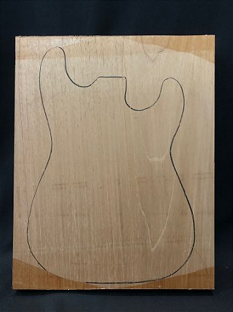 CORPO (BLANK) PARA GUITARRA / BAIXO CEDRO ROSA 1 PEÇA