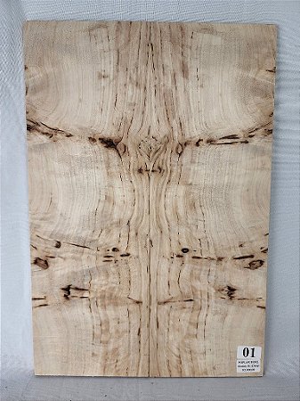 TAMPO POPLAR BURL PARA GUITARRA/BAIXO (DROP-TOP e CARVED-TOP)