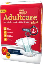 Fralda Adultcare Plus MD com 10