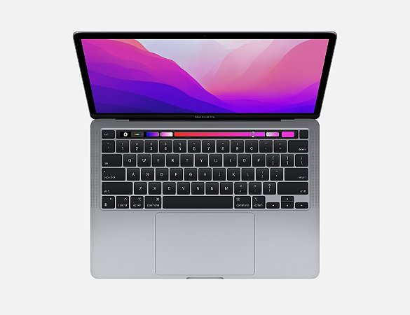 Macbook Pro 13 Polegadas - Chip Apple M2 8GB Memória 512SSD