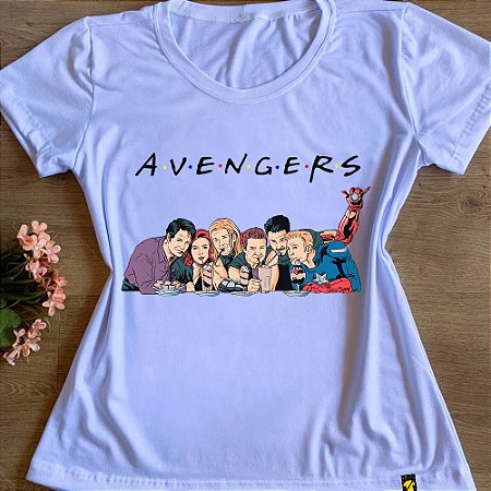 camiseta avengers friends