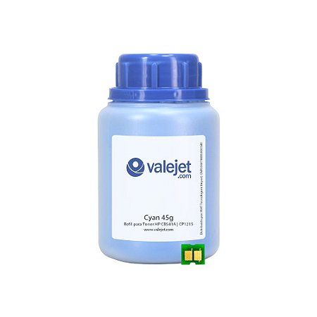 Pó de Toner e Chip para HP CP1215 | CM1312 - Valejet.com ...