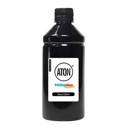 Tinta Canon Gl-190 Black 500ml Pigmentada Aton