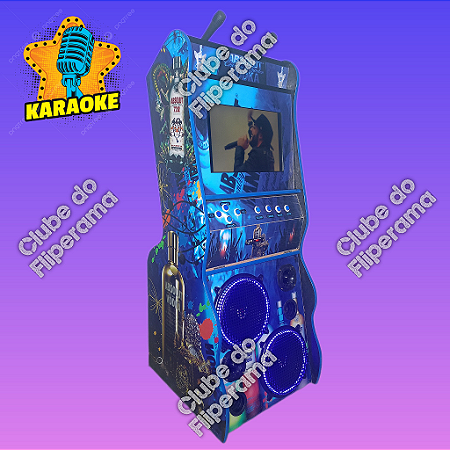 Máquina de Música Jukebox + Karaokê - Linha Residencial