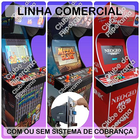 Fliperama Arcade - Linha Comercial