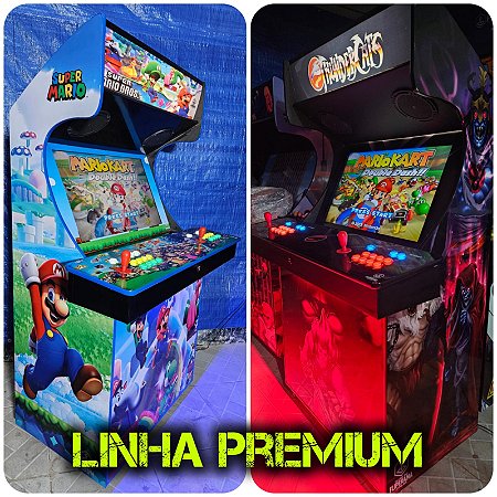 Fliperama Arcade Multijogos - Linha Premium