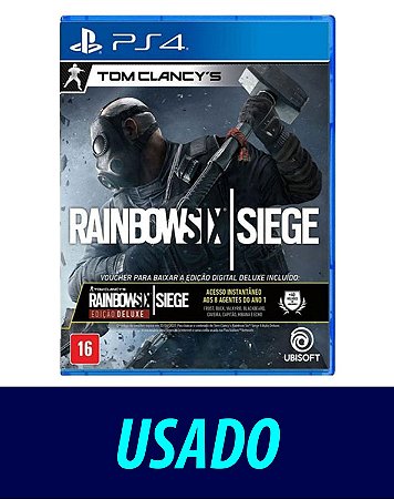 Jogo Tom Clancy's Rainbow Six Siege - Ps4 - Usado