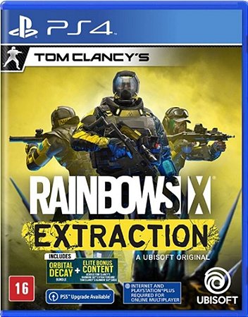 Jogo Tom Clancy's Rainbow Six Extraction - Ps4 - GGAMER