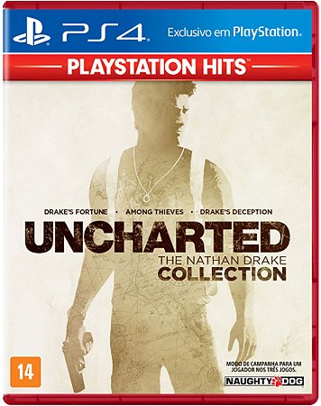 Jogo Uncharted The Nathan Drake Collection - PS4 Hits
