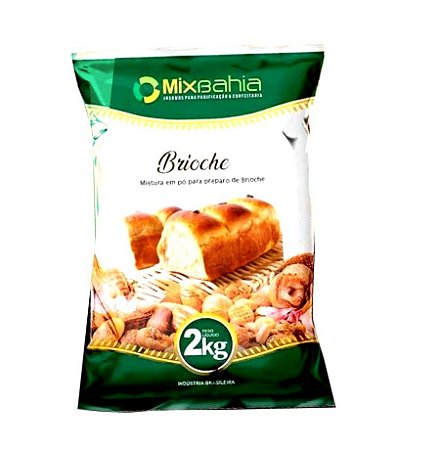Mistura Para Brioche 2kg Mix Bahia
