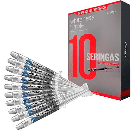 Kit Clareador Whiteness Simple 16% - FGM