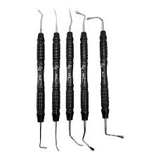 Kit Curetas De Levantamento De Seio Maxilar Clsm ICE ( 05 Peças )