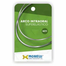 Arco Intraoral Superelástico Grande NiTi Retangular 0,45x0,63mm (.018"x.025")