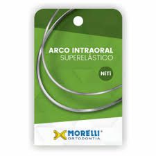 Arco Intraoral Superelástico Grande NiTi Retangular 0,45x0,63mm (.018"x.025")