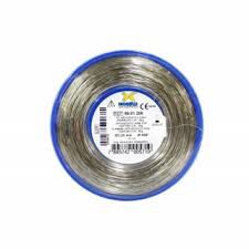 Fio para Amarrilho CrNi Redondo Ø0,30mm (.012") em Rolo 50g