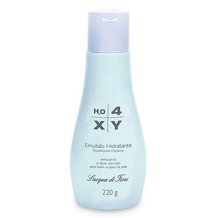 EMULSÃO HIDRATANTE H2O 4XY  245G LACQUA DI FIORI