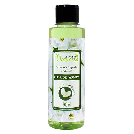 SABONETE LIQUIDO  FLOR DE JASMIM 200ML AROMATICA