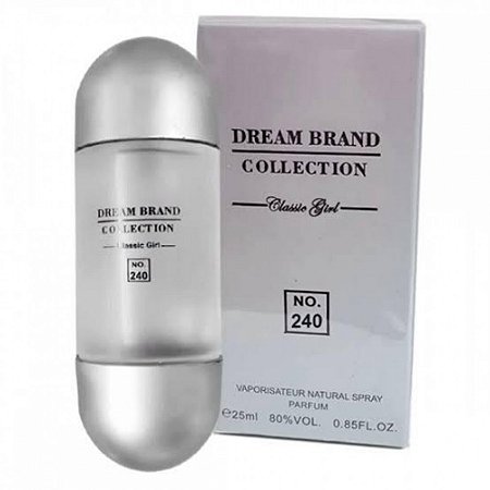 Miniatura 212 Vip 25ml Fem Prata Dream Brand Colleciton