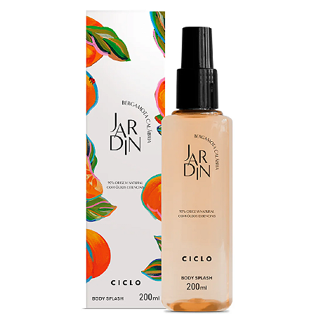 Body Splash  Jardin Bergamota Calabria  200ml Ciclo