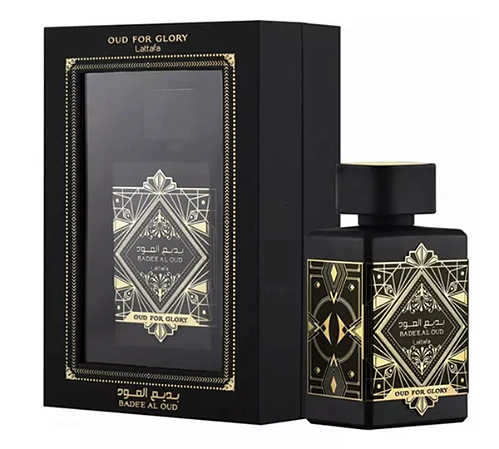 Badee Al Oud Oud for Glory 100ml Compartilhavel Lattafa Arabe