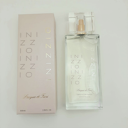 Inizzio Perfume Floral Frutal100ml  Frasco Edição Limitada Lacqua di Fiori