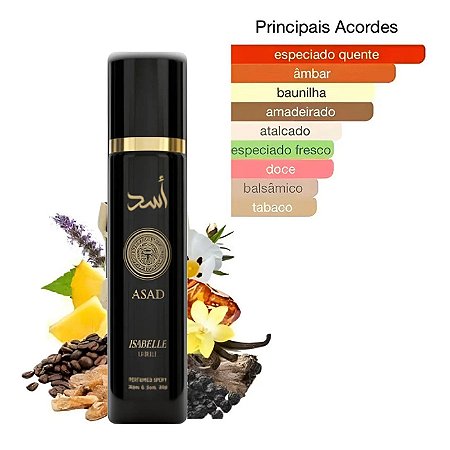 Body Splash Asad 300ml Isabelle