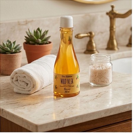 Deo Colonia Wild Musk Unissex Biocare 300ml Aromatica